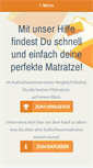 Mobile Screenshot of kaltschaummatratze-test.org